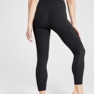 Athleta Elation 7/8 laser cut tight